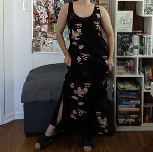 90s Slip-On Maxi Dress